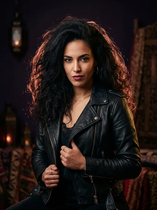Sabrina, rebelle assumée — tel rose pas cher